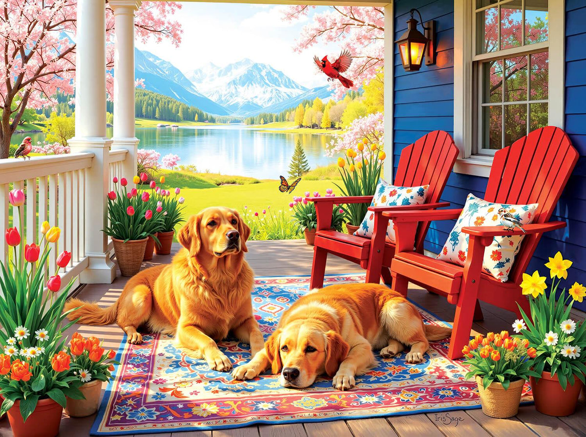 A Day On The Porch 1000 Piece Jigsaw Puzzle | SunsOut - Jigsaw Puzzles - The Puzzle Center
