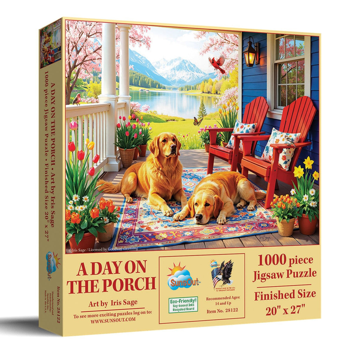 A Day On The Porch 1000 Piece Jigsaw Puzzle | SunsOut - Jigsaw Puzzles - The Puzzle Center