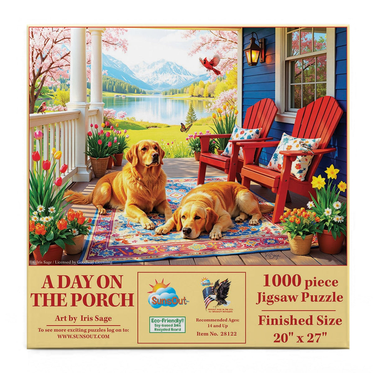A Day On The Porch 1000 Piece Jigsaw Puzzle | SunsOut - Jigsaw Puzzles - The Puzzle Center