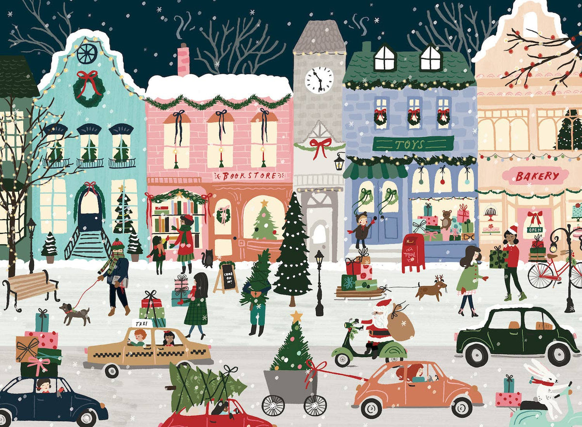 A Feeling of Christmas 500 Piece Jigsaw Puzzle | Puzzlefolk - Jigsaw Puzzle - The Puzzle Center