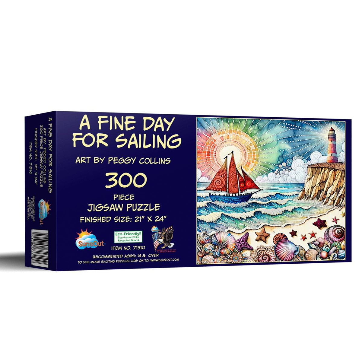 A Fine Day For Sailing 300 Piece Jigsaw Puzzle | SunsOut - Jigsaw Puzzles - The Puzzle Center