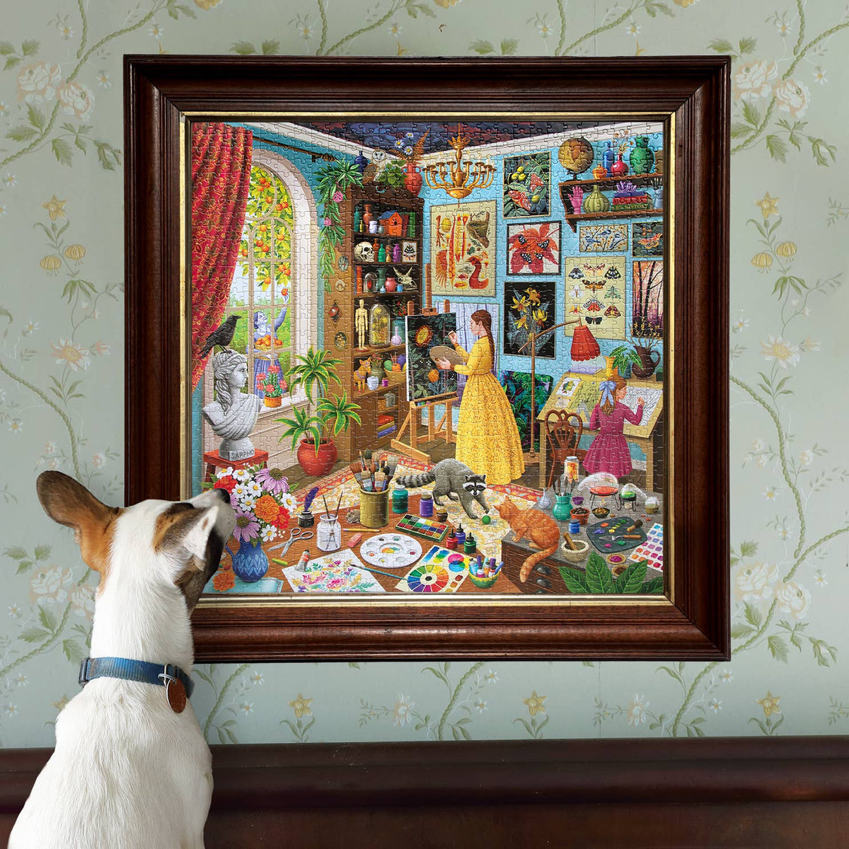 Alchemist's Art Studio 1000 Piece Jigsaw Puzzle | eeBoo - Jigsaw Puzzles - The Puzzle Center