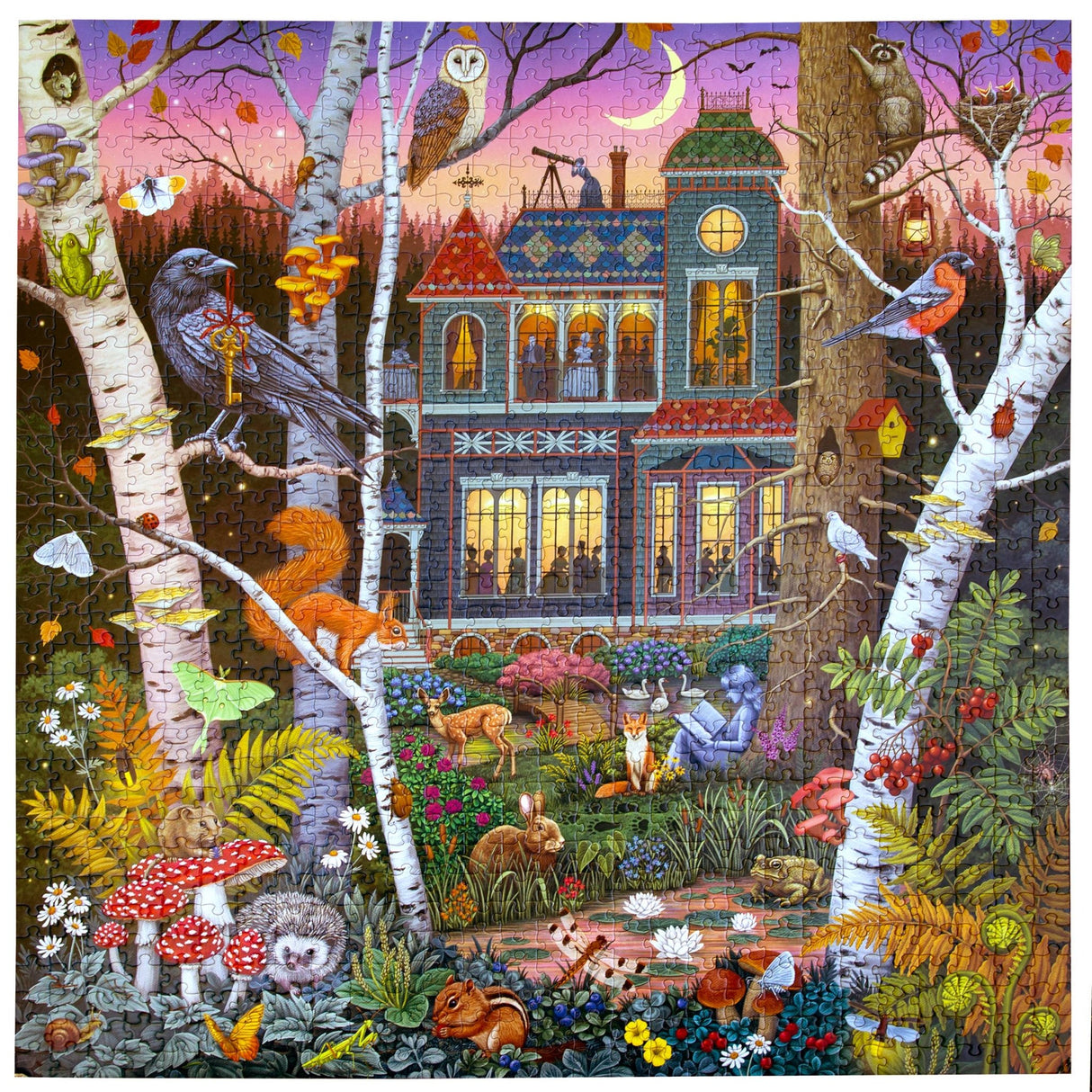 Alchemist's Forest 1000 Piece Jigsaw Puzzle | eeBoo - Jigsaw Puzzles - The Puzzle Center