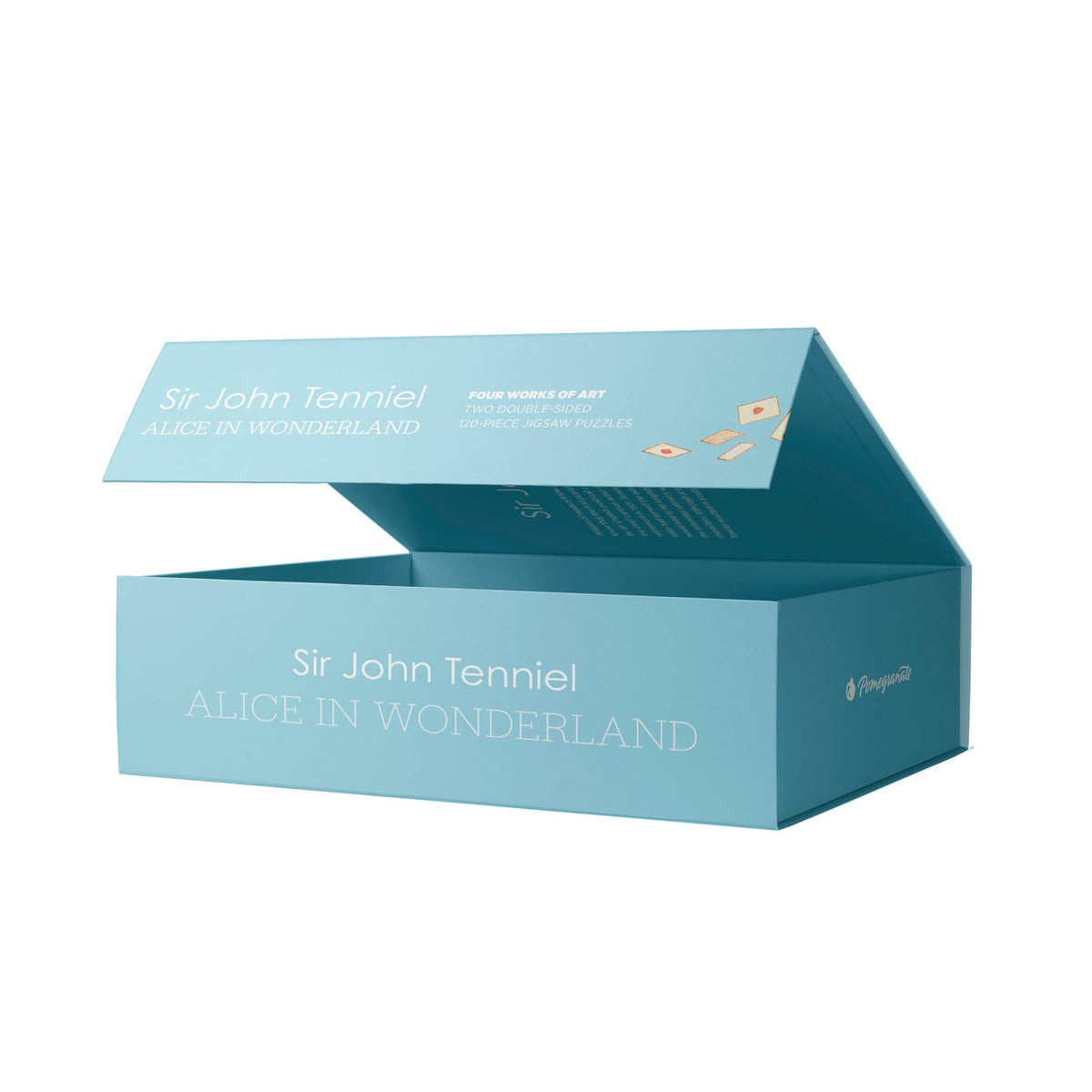 Alice in Wonderland 120 Piece Double Sided Jigsaw Puzzle | Pomegranate - Jigsaw Puzzles - The Puzzle Center