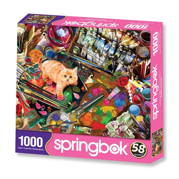 An Unexpected Mews 1000 Piece Jigsaw Puzzle by Springbok Puzzles - Springbok Puzzles - Jigsaw Puzzles - The Puzzle Center -