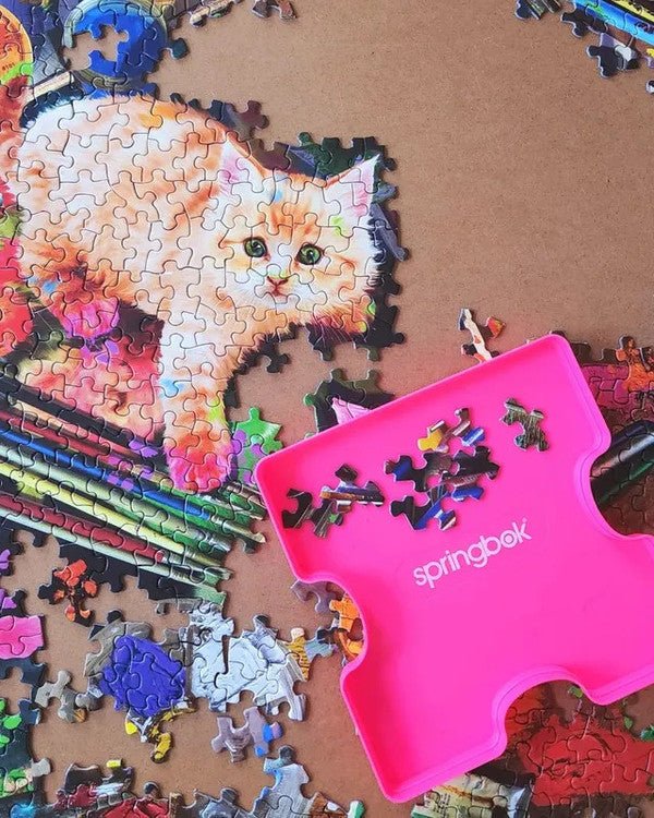 An Unexpected Mews 1000 Piece Jigsaw Puzzle by Springbok Puzzles - Springbok Puzzles - Jigsaw Puzzles - The Puzzle Center -