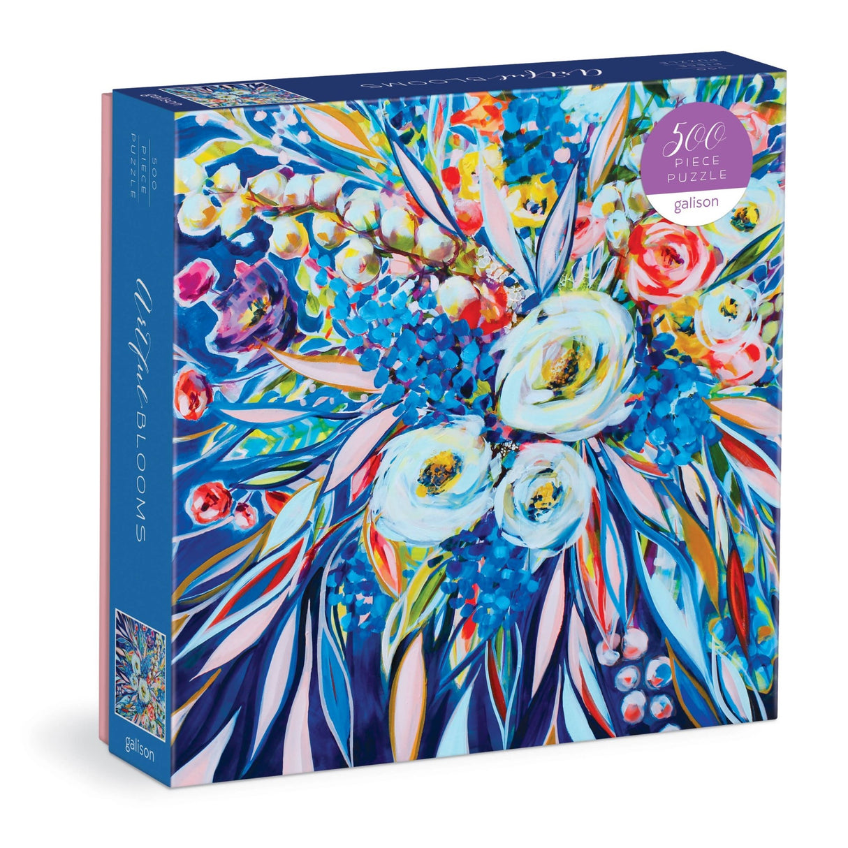 Artful Blooms 500 Piece Puzzle by Galison - Galison - Jigsaw Puzzles - The Puzzle Center -