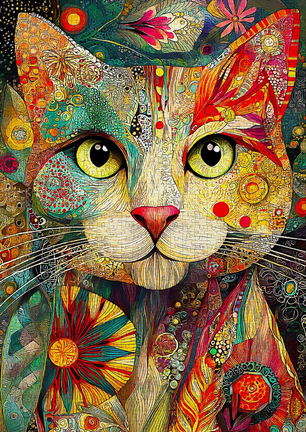 Artie the Cat 1000 Piece Jigsaw Puzzle | Enjoy Puzzles - Jigsaw Puzzles - The Puzzle Center