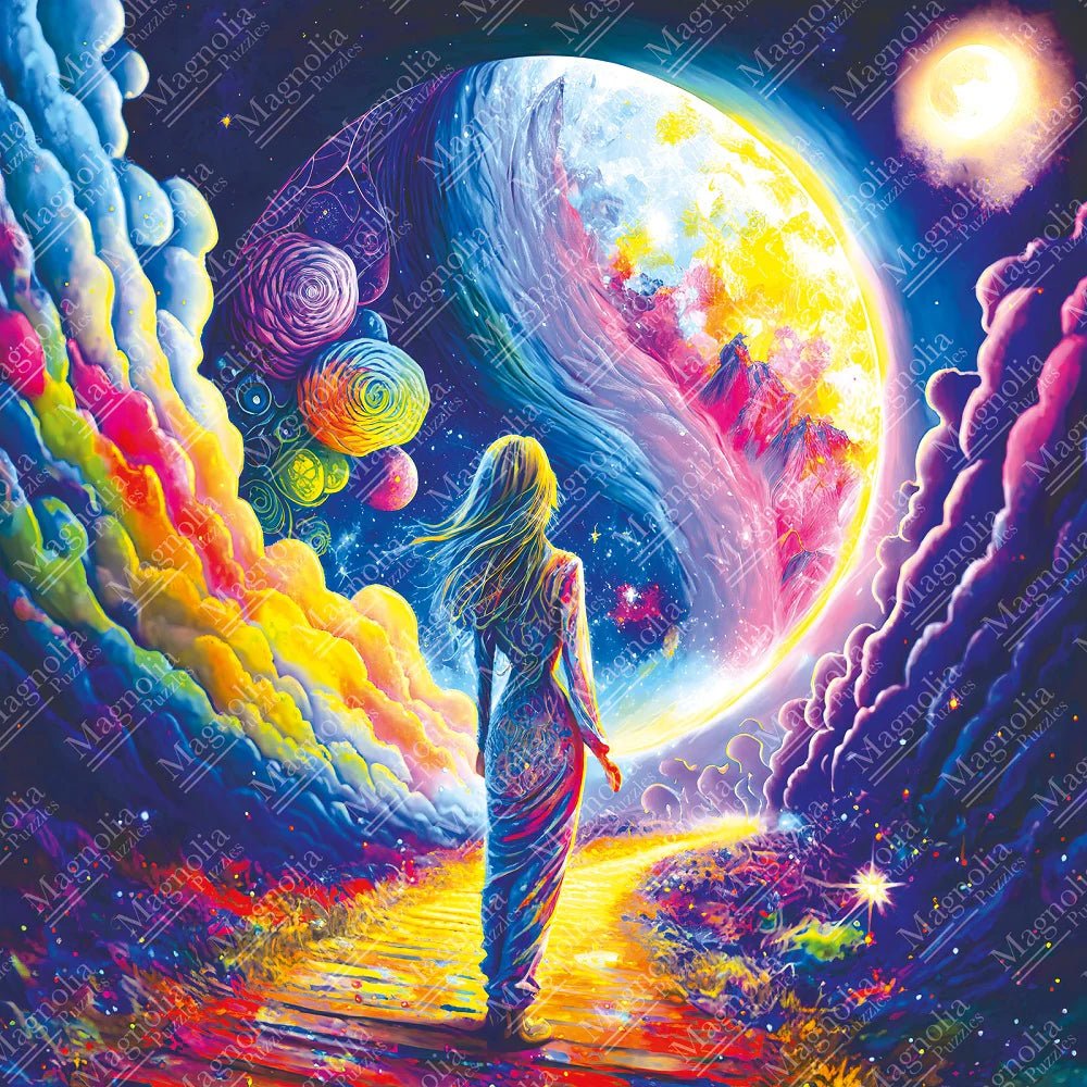 Astral Visit 1000 Piece Puzzle by Magnolia - Magnolia - Jigsaw Puzzles - The Puzzle Center -
