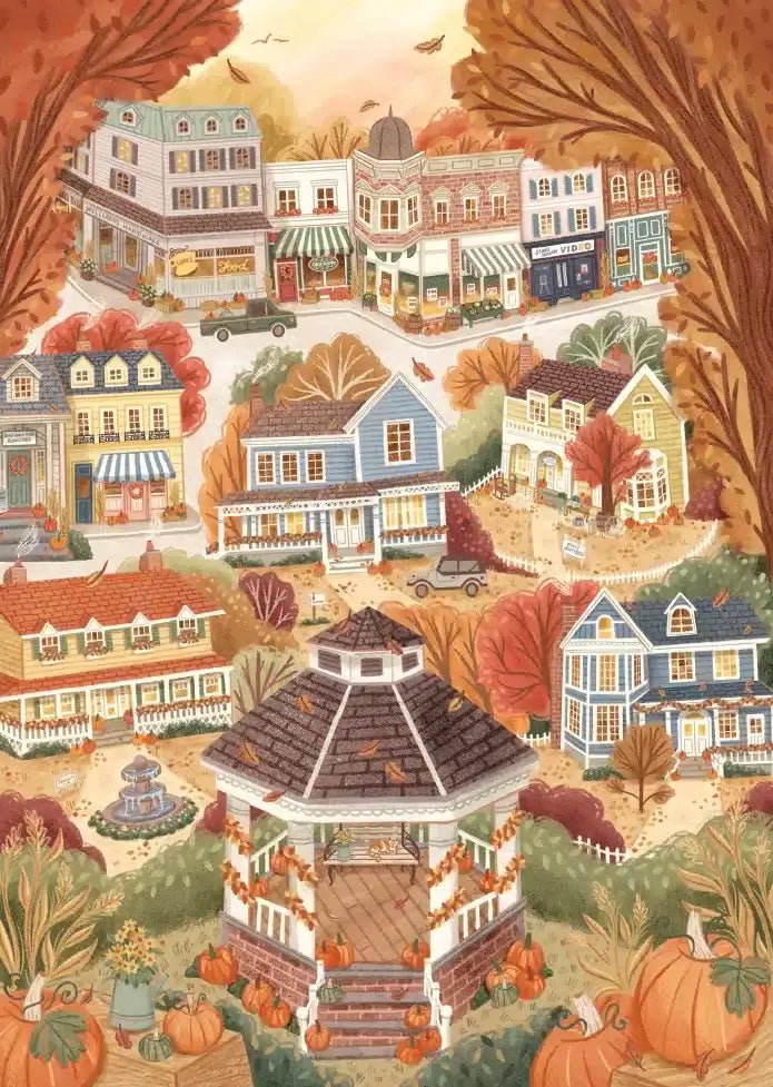 Autumn Festival 500 Piece Jigsaw Puzzle | Trevell - Jigsaw Puzzles - The Puzzle Center