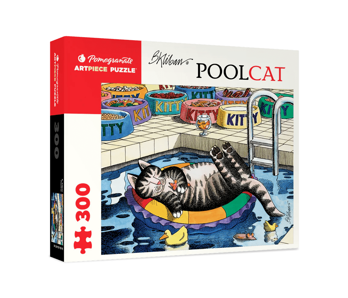 B. Kliban: PoolCat 300 - piece Jigsaw Puzzle by Pomegranate - Pomegranate - Jigsaw Puzzles - The Puzzle Center -