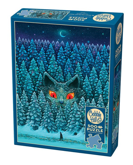 Be Wary the Silent Night 500 Piece Jigsaw Puzzle | Cobble Hill - Jigsaw Puzzles - The Puzzle Center
