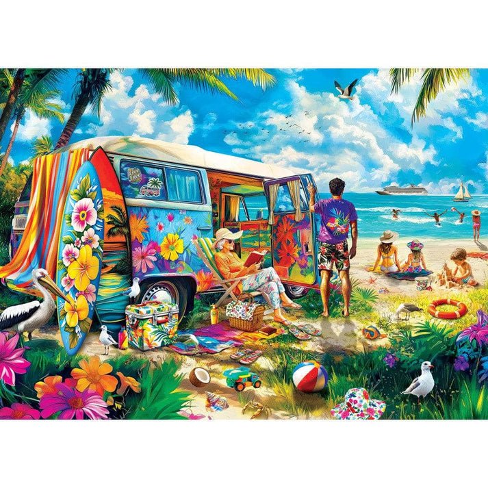 Beachside Bliss 1000 Piece Jigsaw Puzzle | Masterpieces - Jigsaw Puzzles - The Puzzle Center