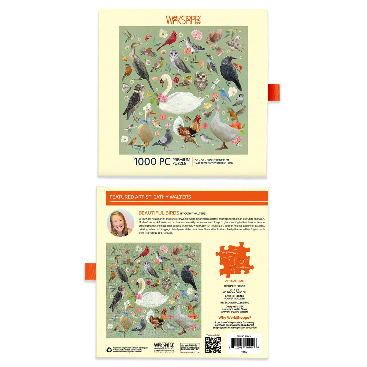 Beautiful Birds 1000 Piece Jigsaw Puzzle | WerkShoppe - Jigsaw Puzzles - The Puzzle Center