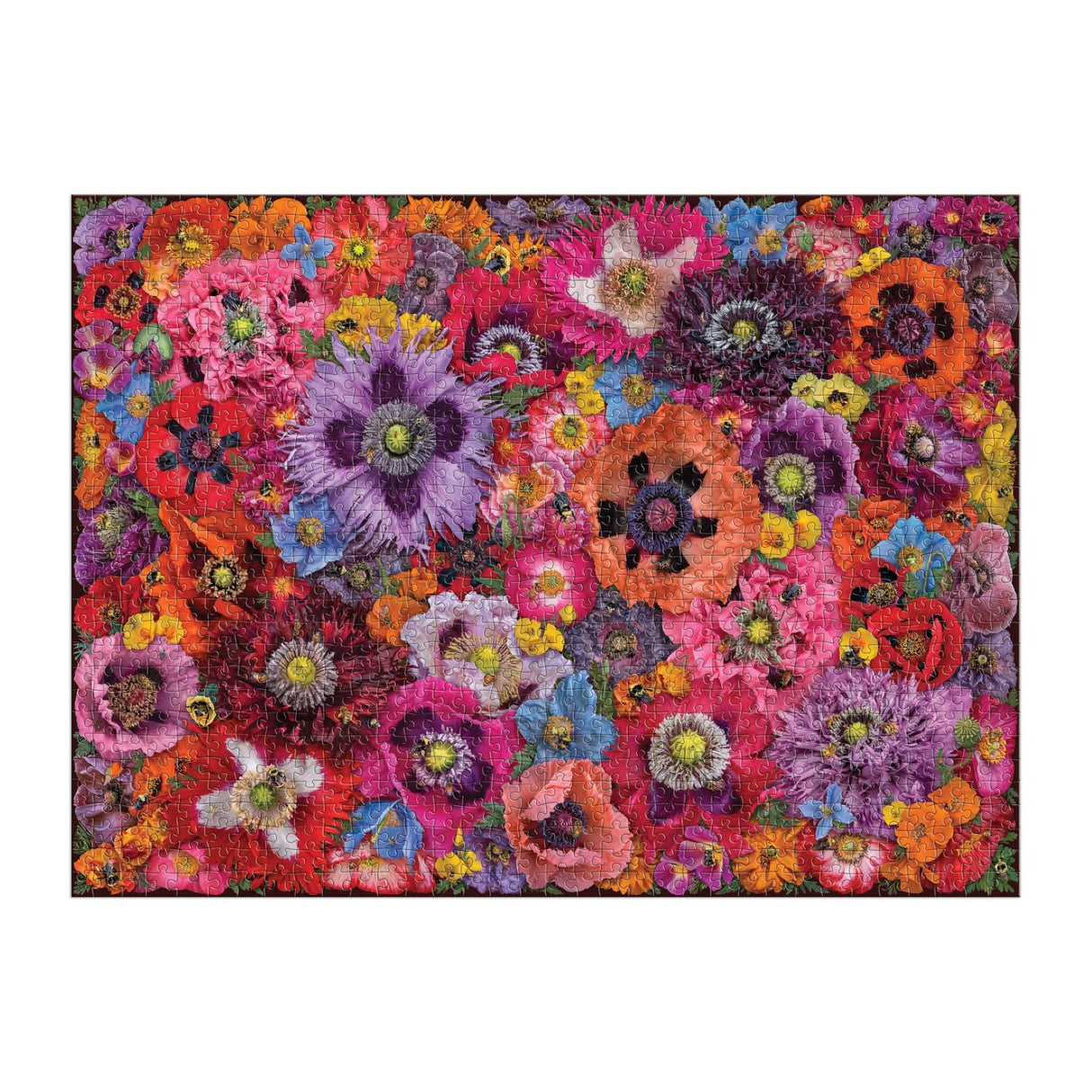 Bees in the Poppies 1000 Piece Puzzle by Galison - Galison - Jigsaw Puzzles - The Puzzle Center -