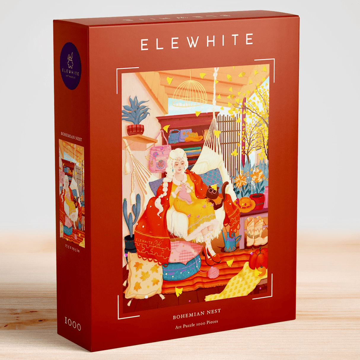 Bohemian Nest 1000 Piece Jigsaw Puzzle | Elewhite - Jigsaw Puzzles - The Puzzle Center