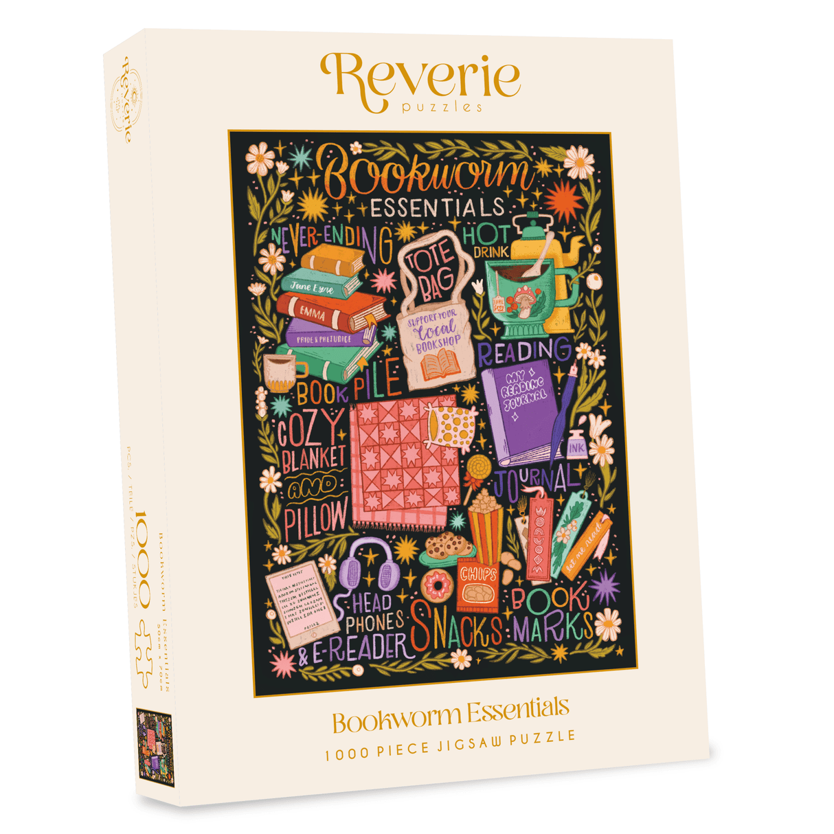 Bookworm Essentials 1000 Piece Jigsaw Puzzle | Reverie Puzzles - Jigsaw Puzzles - The Puzzle Center