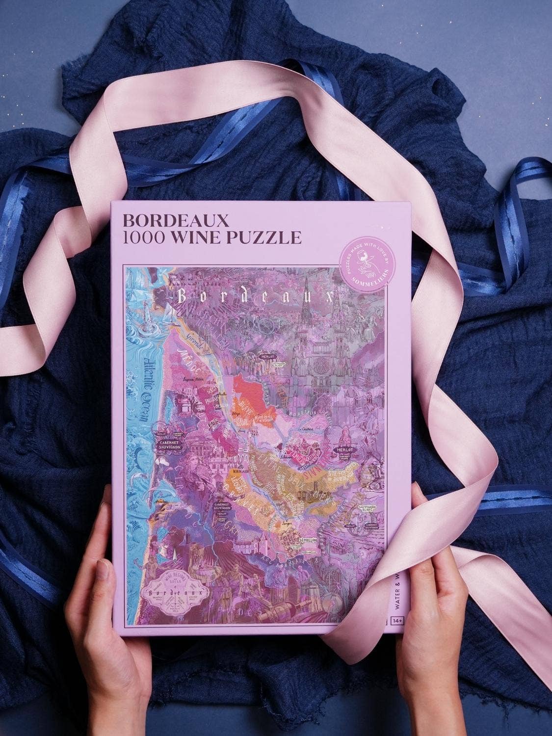 Bordeaux Wine 1000 Piece Jigsaw Puzzle | Water & Wines - Jigsaw Puzzles - The Puzzle Center