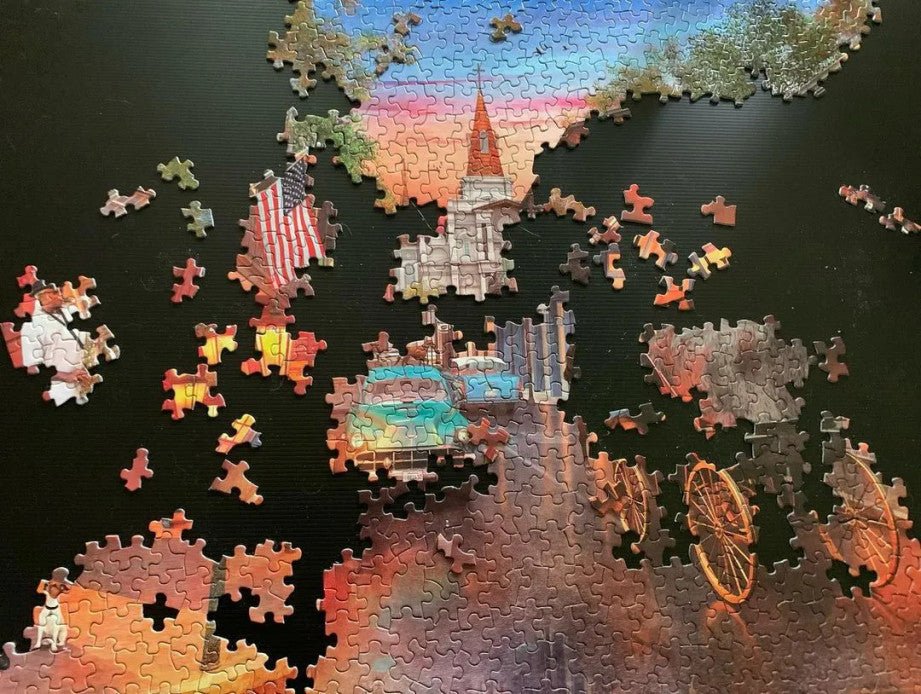 Bourbon Street 1000 Piece Jigsaw Puzzle by Springbok Puzzles - Springbok Puzzles - Jigsaw Puzzles - The Puzzle Center -
