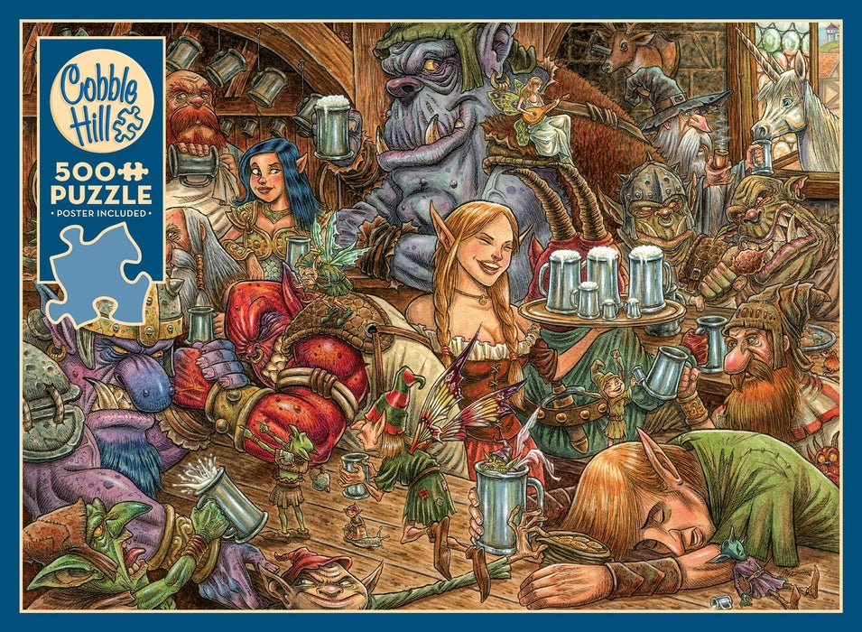 Brewing Up Trouble 500 Piece Jigsaw Puzzle | Cobble Hill - Jigsaw Puzzles - The Puzzle Center
