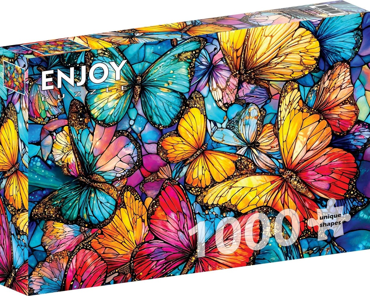 Butterfly Extravaganza 1000 Piece Jigsaw Puzzle | Enjoy Puzzles - Jigsaw Puzzles - The Puzzle Center