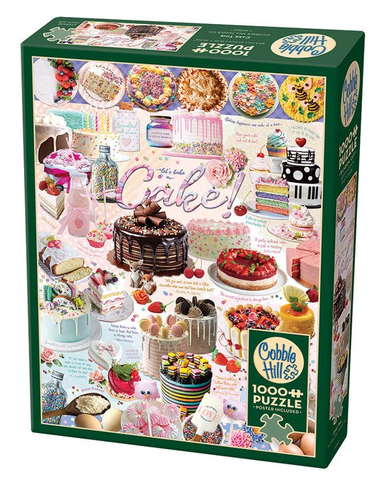 Cake Time 1000 Piece Jigsaw Puzzle | Cobble Hill - Jigsaw Puzzles - The Puzzle Center