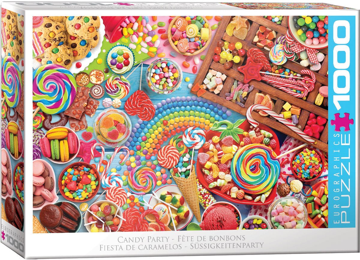 Candy Party 1000 Piece Jigsaw Puzzle by Eurographics - Eurographics - Jigsaw Puzzles - The Puzzle Center -