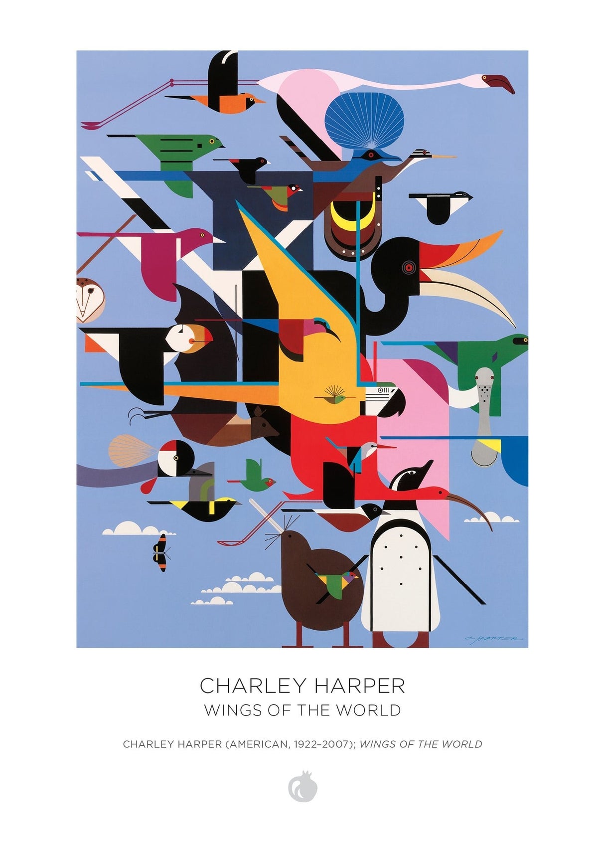 Charley Harper 120 Piece Double Sided Jigsaw Puzzle Set | Pomegranate - Jigsaw Puzzles - The Puzzle Center