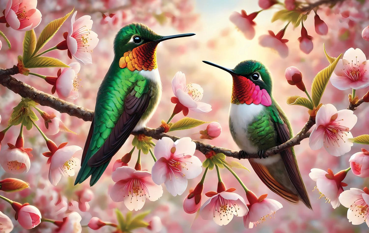 Cherry Blossom Time 550 Piece Jigsaw Puzzle | SunsOut - Jigsaw Puzzles - The Puzzle Center