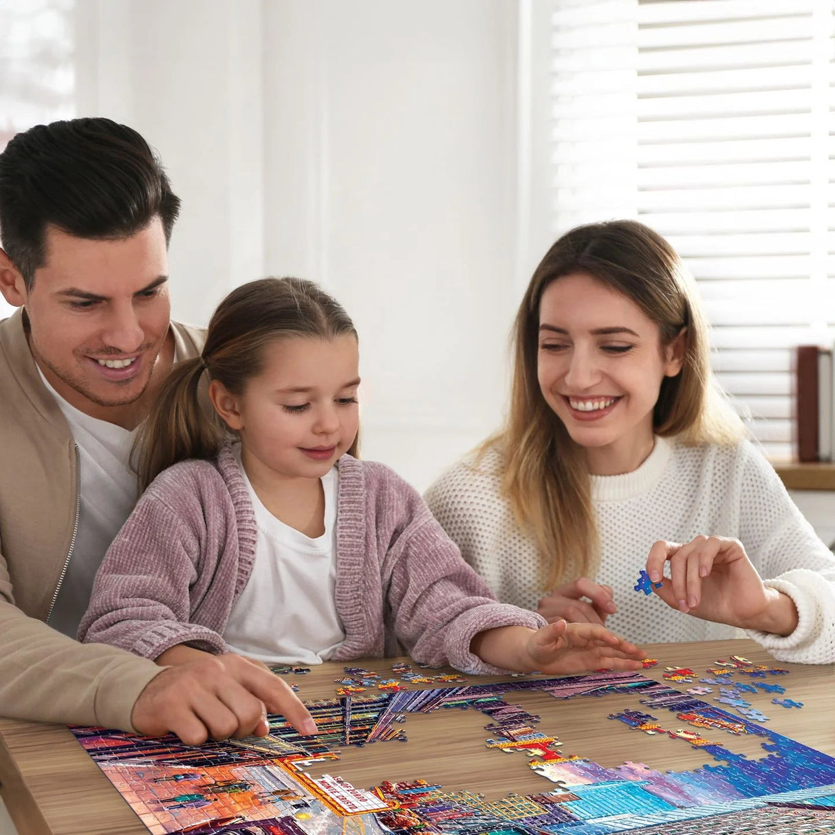 Chicago Downtown 500 Piece Puzzle by Boardwalk - Boardwalk - Jigsaw Puzzles - The Puzzle Center -