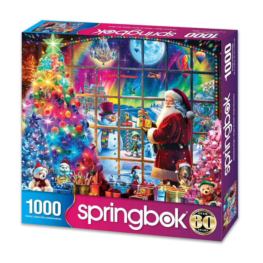 Christmas Magic 1000 Piece Jigsaw Puzzle by Springbok Puzzles - Whimsical Holiday Puzzle - Springbok Puzzles - Jigsaw Puzzles - The Puzzle Center -