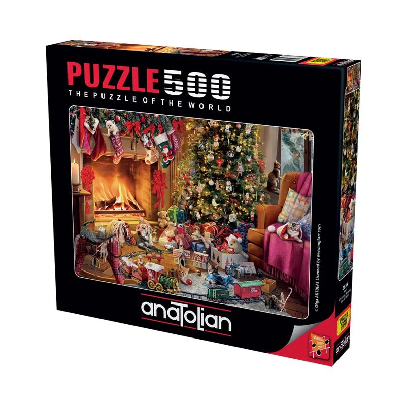 Christmas Morning 500 Piece Jigsaw Puzzle | Anatolian - Jigsaw Puzzles - The Puzzle Center