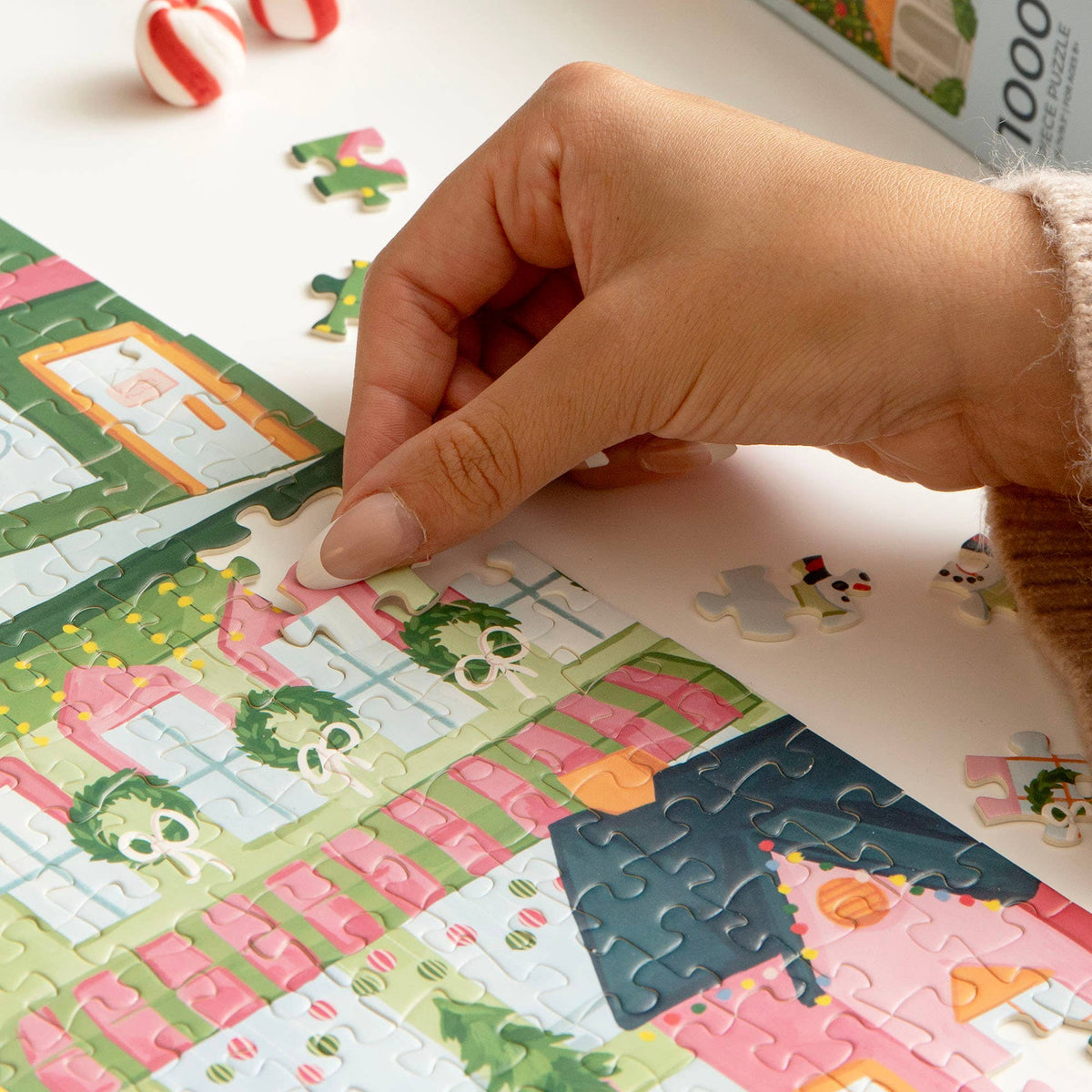 Christmas Village 1000 Piece Jigsaw Puzzle | 1Canoe2 - Jigsaw Puzzles - The Puzzle Center