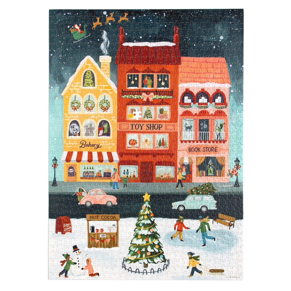 City Sidewalks 1000 Piece Jigsaw Puzzle | 1Canoe2 - Jigsaw Puzzles - The Puzzle Center