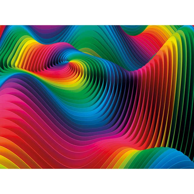 Clementoni Color Boom - Waves, 500 Piece Jigsaw Puzzle - Clementoni - Jigsaw Puzzles - The Puzzle Center -