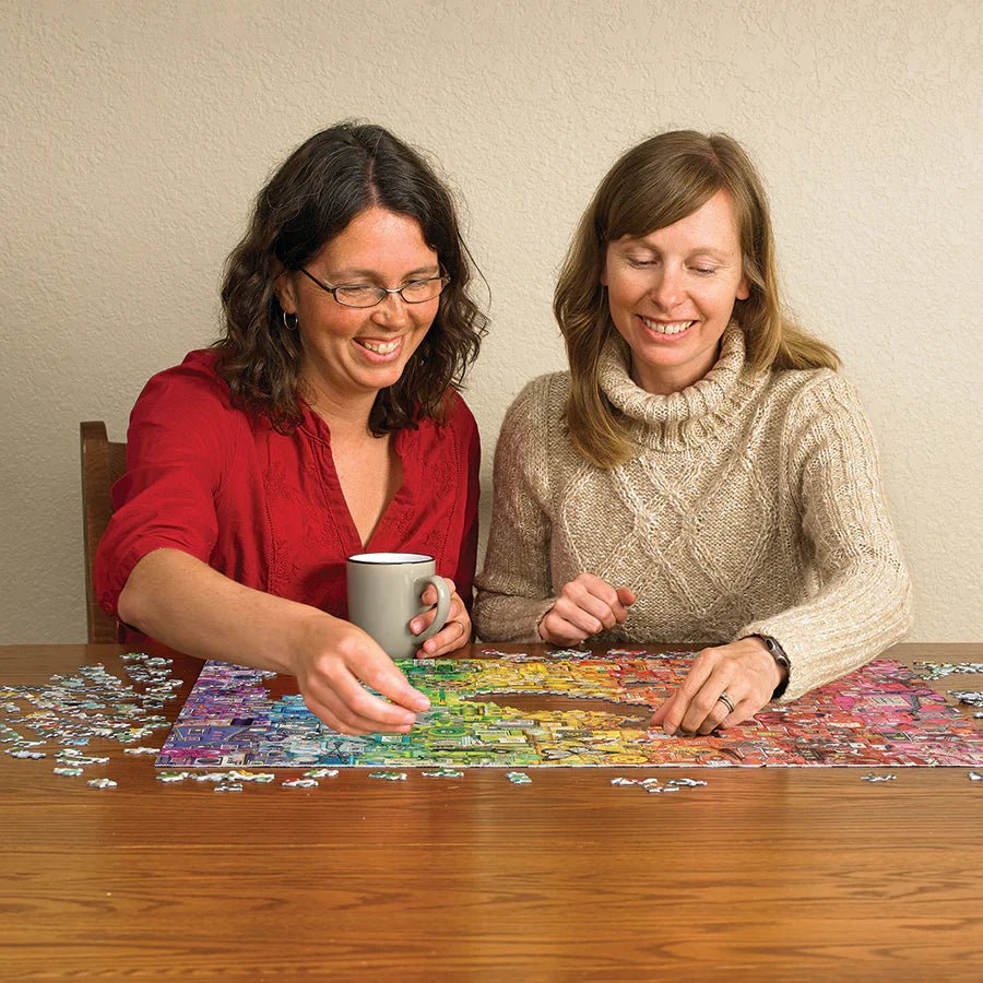 Colourful Rainbow 1000 Piece Puzzle by Cobble Hill Puzzles - Cobble Hill Puzzles - Jigsaw Puzzles - The Puzzle Center