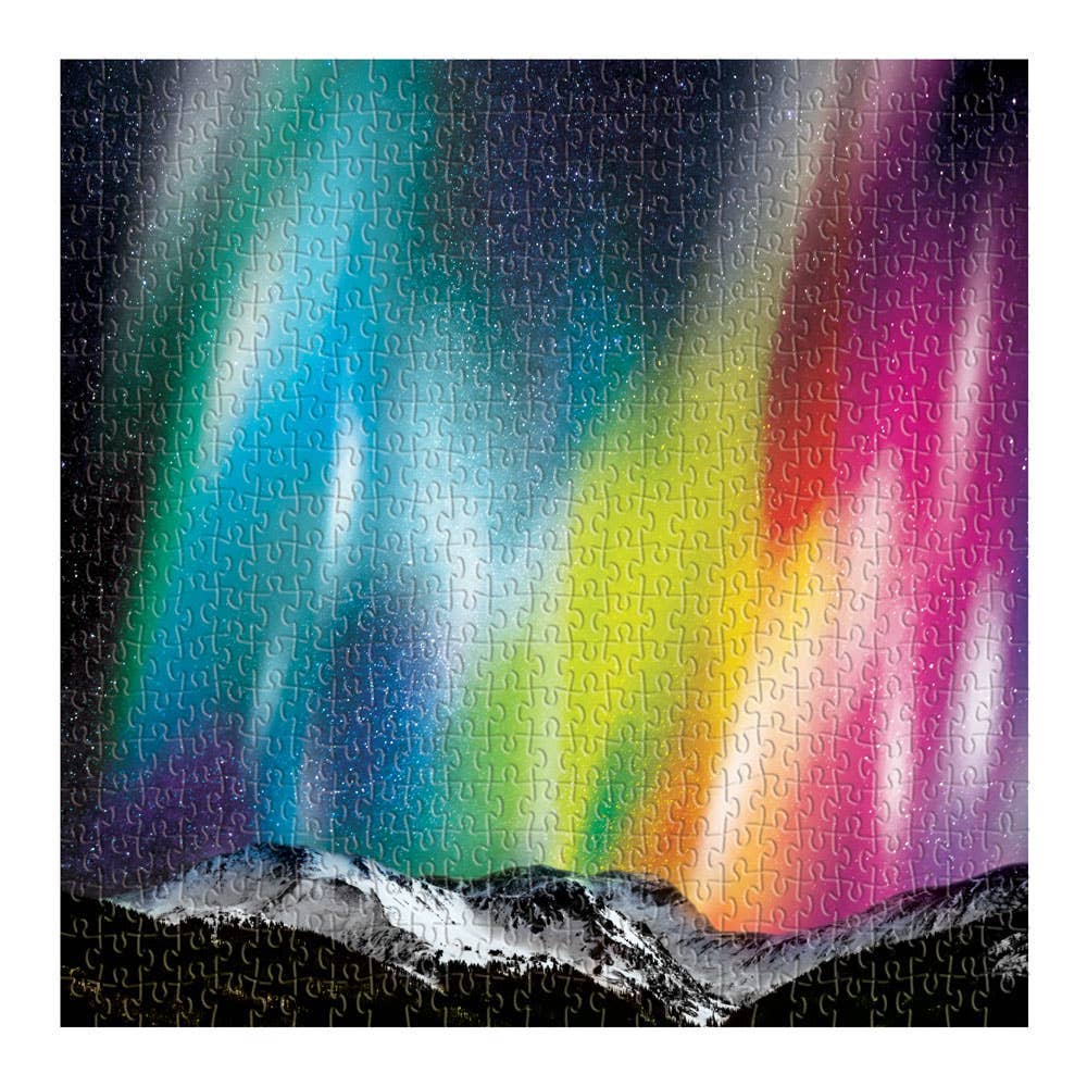 Cosmic Lights 500 Piece Puzzle by Galison - Galison - Jigsaw Puzzles - The Puzzle Center -