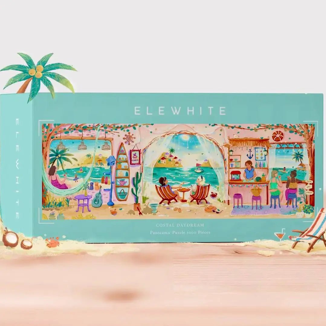 Costal Daydream 1000 Piece Jigsaw Puzzle | Elewhite - Jigsaw Puzzles - The Puzzle Center