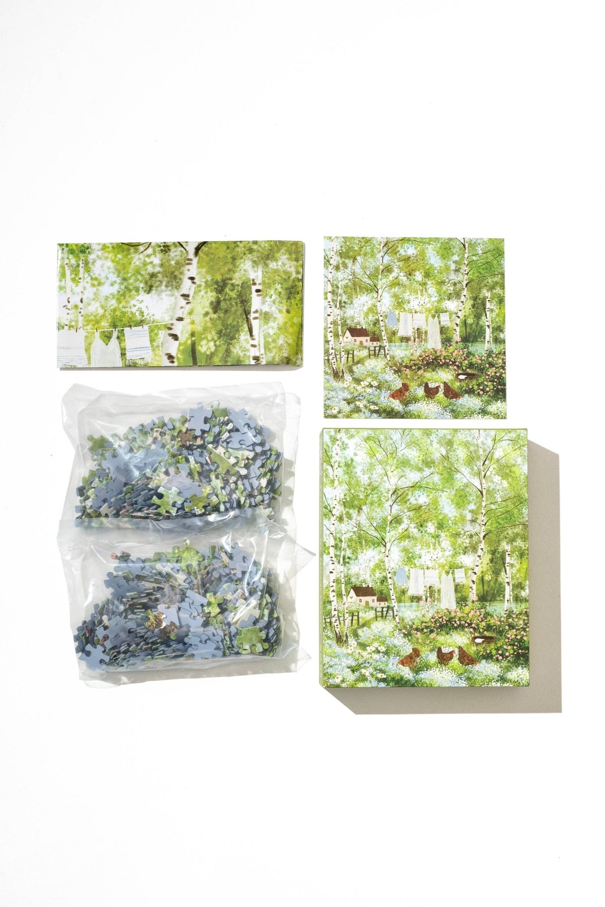 Cottage in Birch Grove 500 Piece Jigsaw Puzzle | WEVE - Jigsaw Puzzles - The Puzzle Center