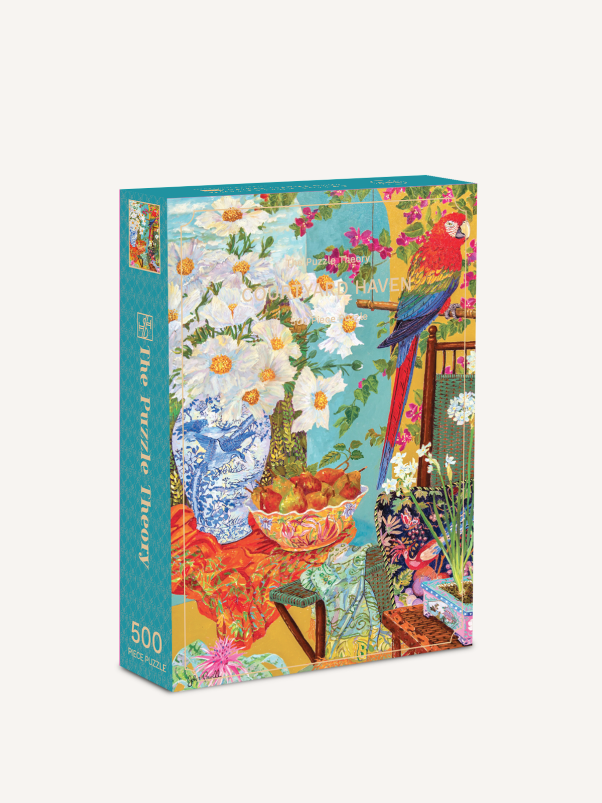 Courtyard Haven 500 Piece Jigsaw Puzzle | The Puzzle Theory - Jigsaw Puzzles - The Puzzle Center