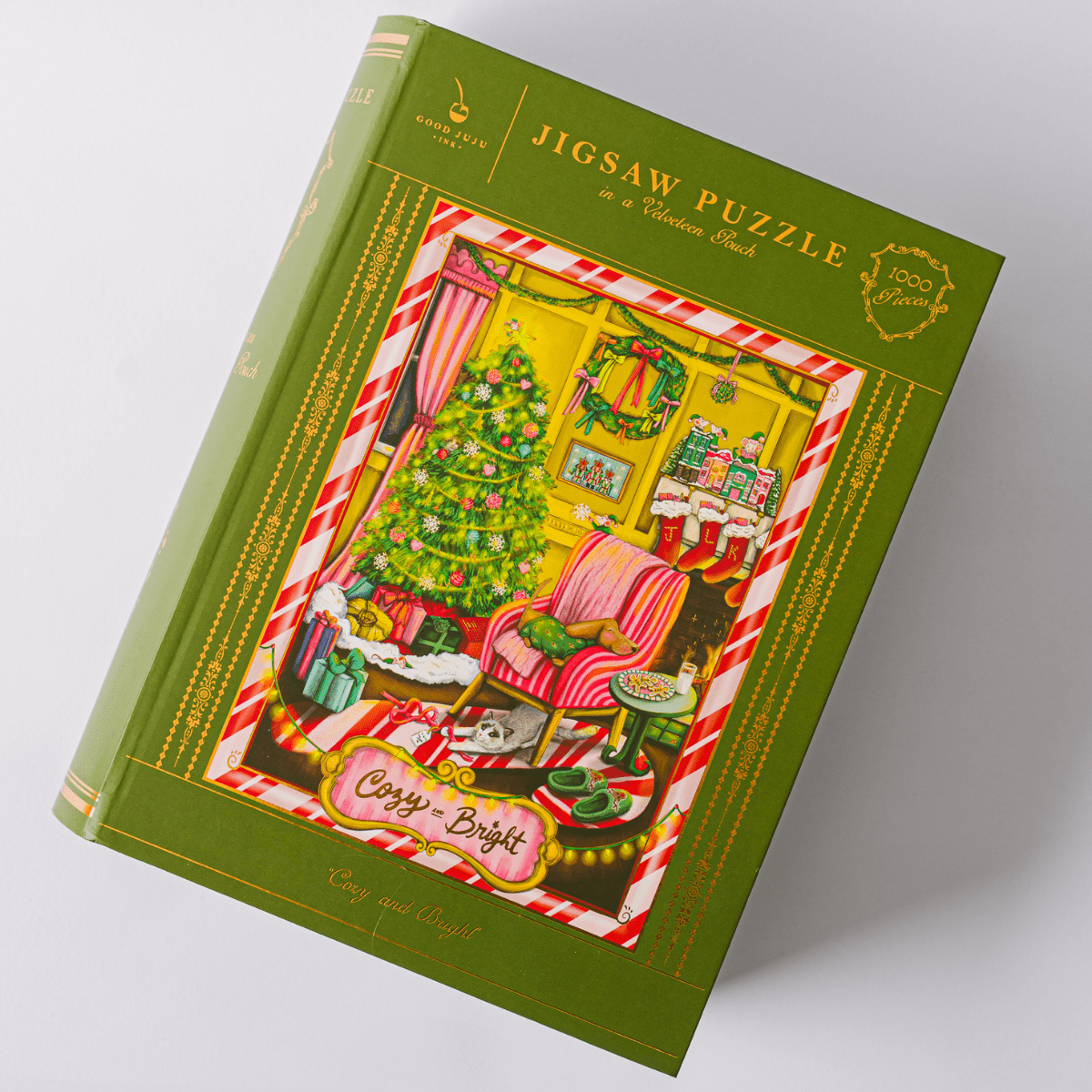 Cozy & Bright 1000 Piece Jigsaw Puzzle | Good Juju Ink - Jigsaw Puzzles - The Puzzle Center