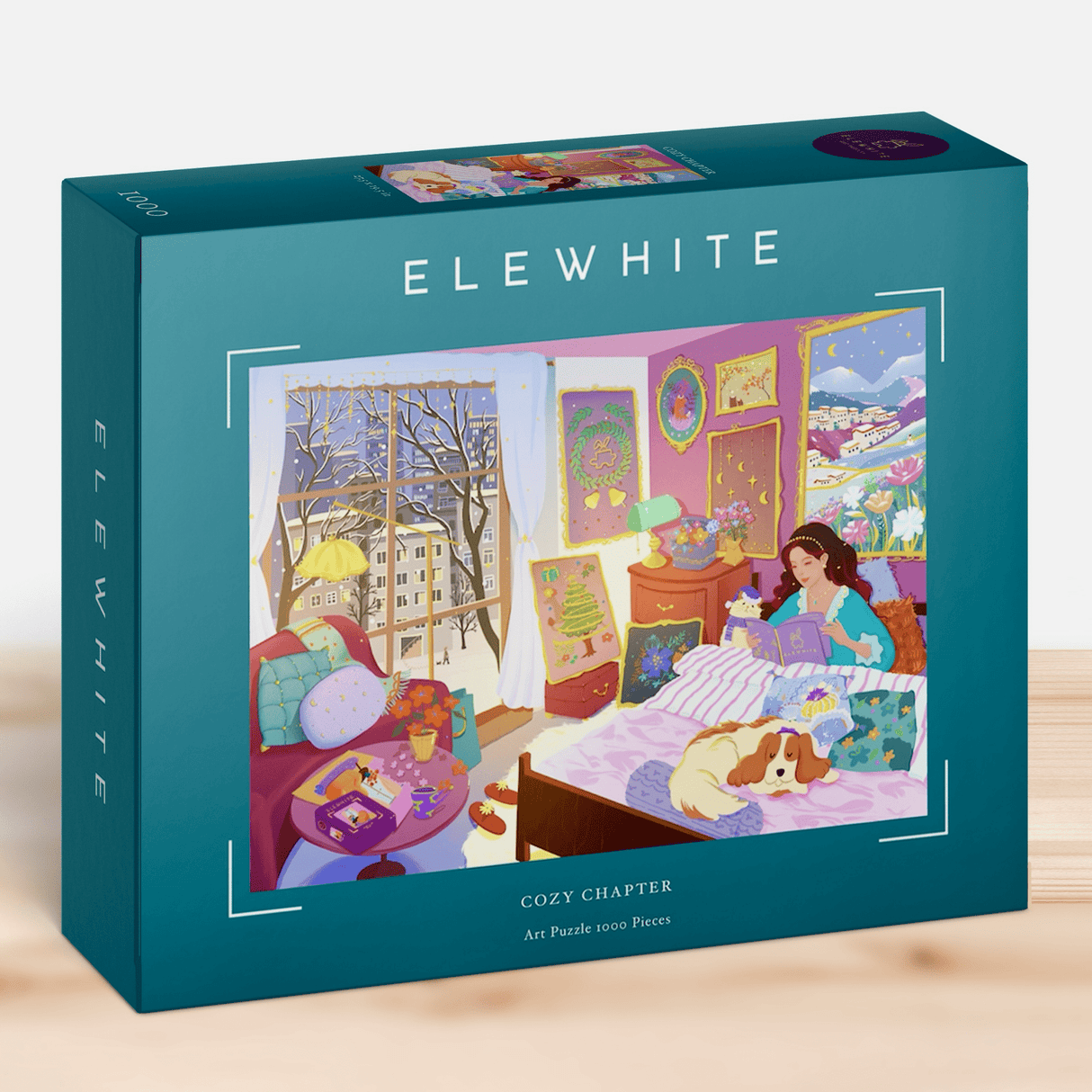 Cozy Chapter 1000 Piece Jigsaw Puzzle | Elewhite - Jigsaw Puzzles - The Puzzle Center