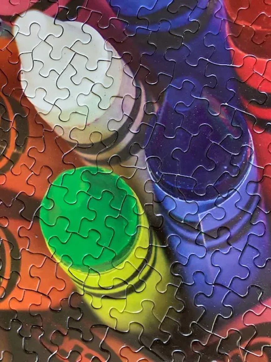 Crayola Twist 500 Piece Jigsaw Puzzle by Springbok Puzzles - Springbok Puzzles - Jigsaw Puzzles - The Puzzle Center -