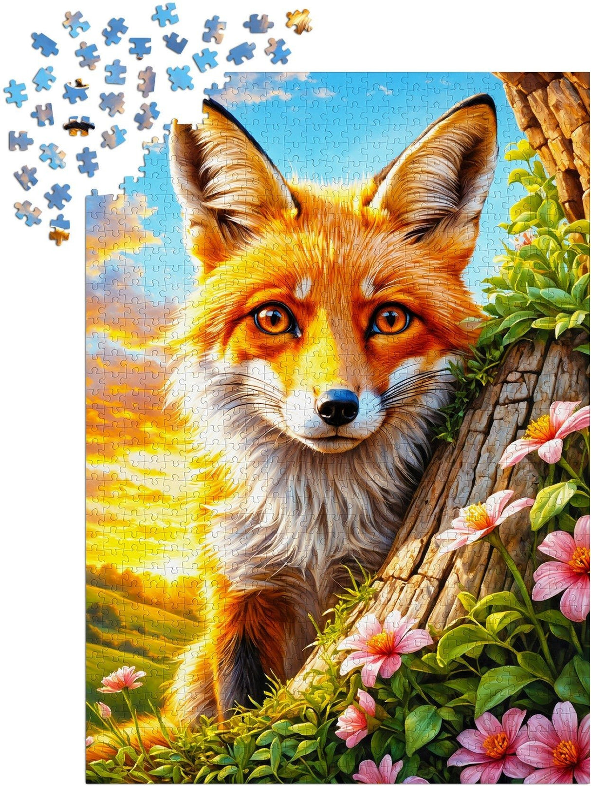 Curious Fox 1000 Piece Jigsaw Puzzle | Enjoy Puzzles - Jigsaw Puzzles - The Puzzle Center