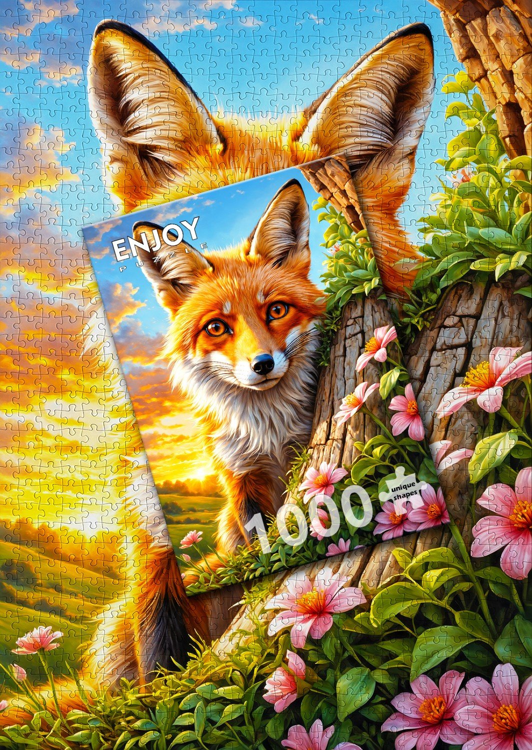 Curious Fox 1000 Piece Jigsaw Puzzle | Enjoy Puzzles - Jigsaw Puzzles - The Puzzle Center