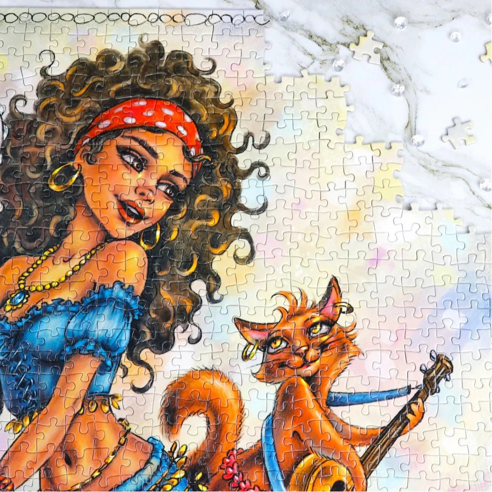 Dancing Queens 1000 Piece Puzzle by JaCaRou Puzzles - JaCaRou Puzzles Inc. - Jigsaw Puzzles - The Puzzle Center -