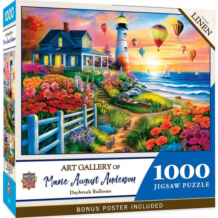 Daybreak Balloons 1000 Piece Jigsaw Puzzle | Masterpieces - Jigsaw Puzzles - The Puzzle Center