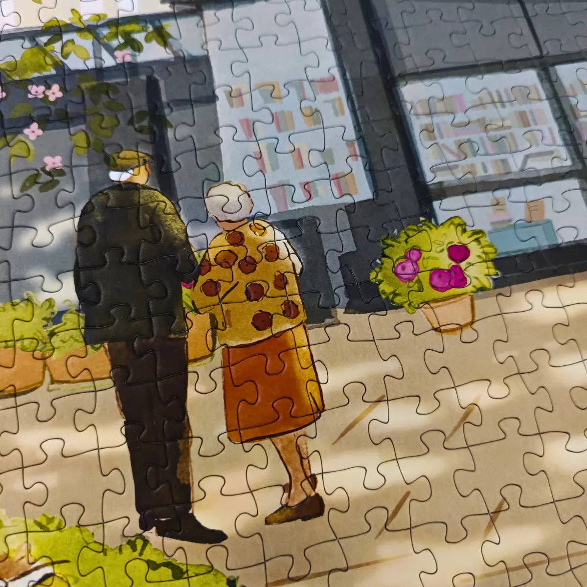Dialogues Bookstore 1000 Piece Jigsaw Puzzle | Aparté - Jigsaw Puzzles - The Puzzle Center