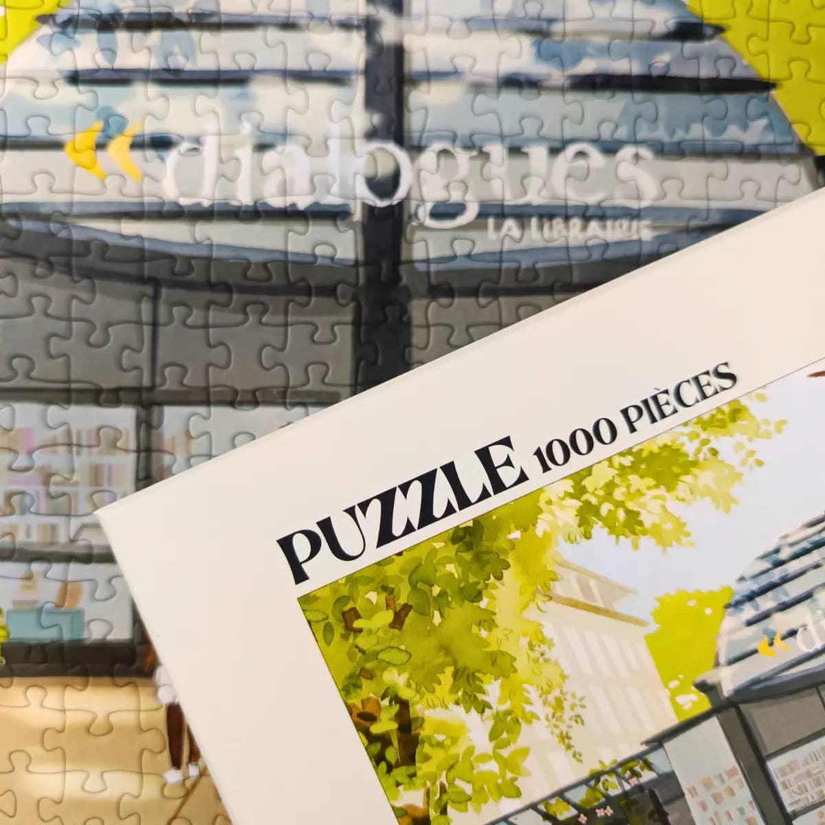 Dialogues Bookstore 1000 Piece Jigsaw Puzzle | Aparté - Jigsaw Puzzles - The Puzzle Center