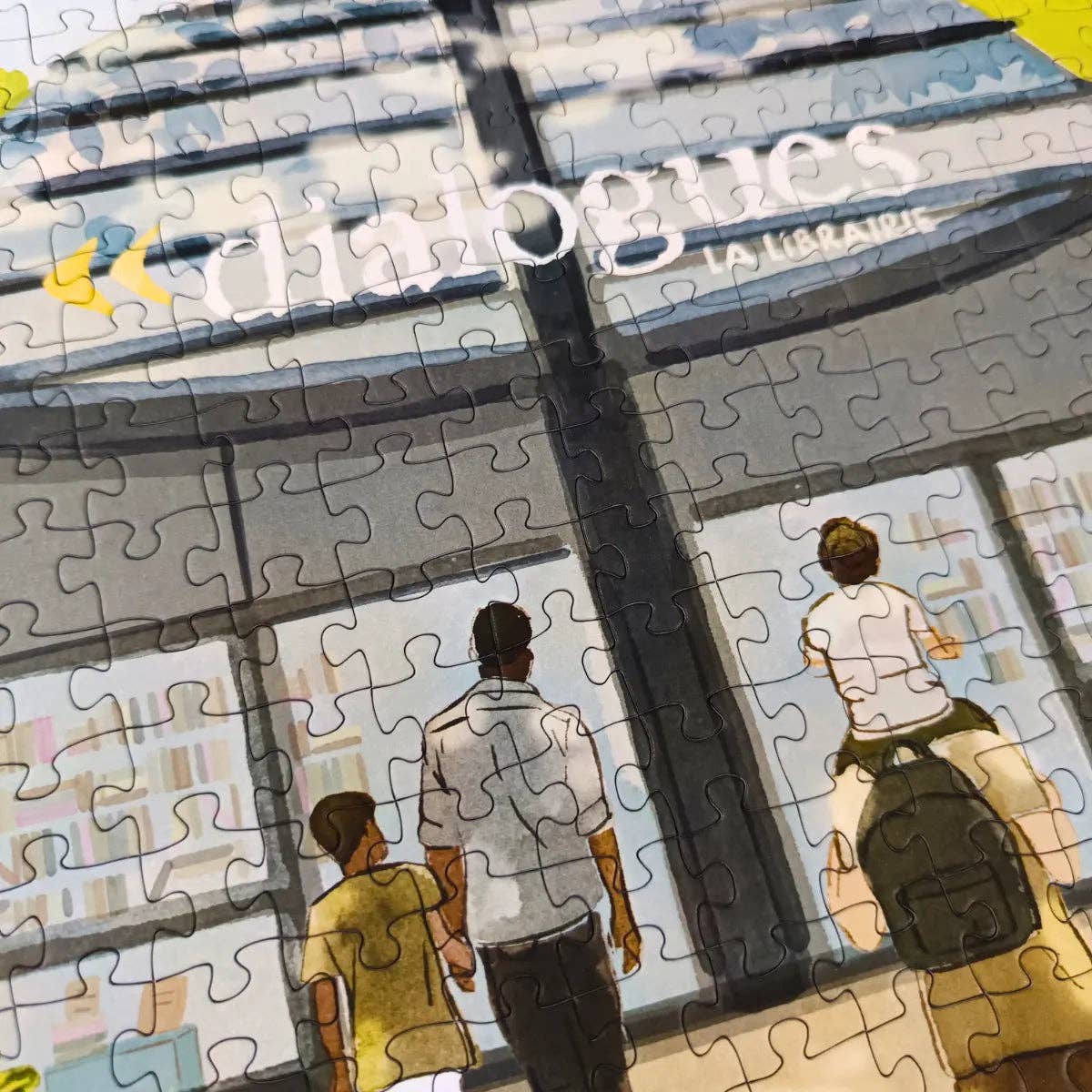 Dialogues Bookstore 1000 Piece Jigsaw Puzzle | Aparté - Jigsaw Puzzles - The Puzzle Center